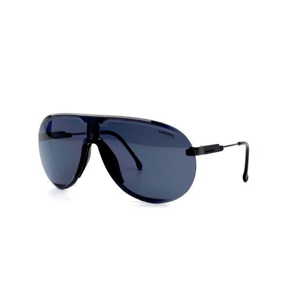 NEW CARRERA SUPERCHAMPION BLACK GREY AUTHENTIC SUNGLASSES - Picture 3 of 10